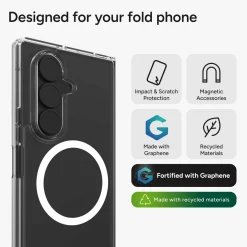 ZAGG Bridgetown Snap Cell Phone Case Clear Outlet