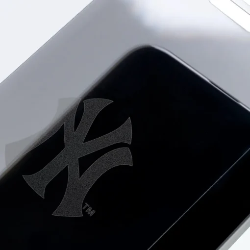 Custom Glass New York Yankees - Custom Clear Glass Online