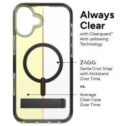ZAGG Santa Cruz Snap for MagSafe Cell Phone Case with Stand Best