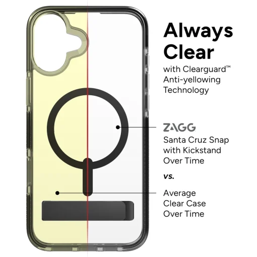 ZAGG Santa Cruz Snap for MagSafe Cell Phone Case with Stand Best