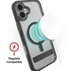 ZAGG Santa Cruz Snap for MagSafe Cell Phone Case with Stand Best
